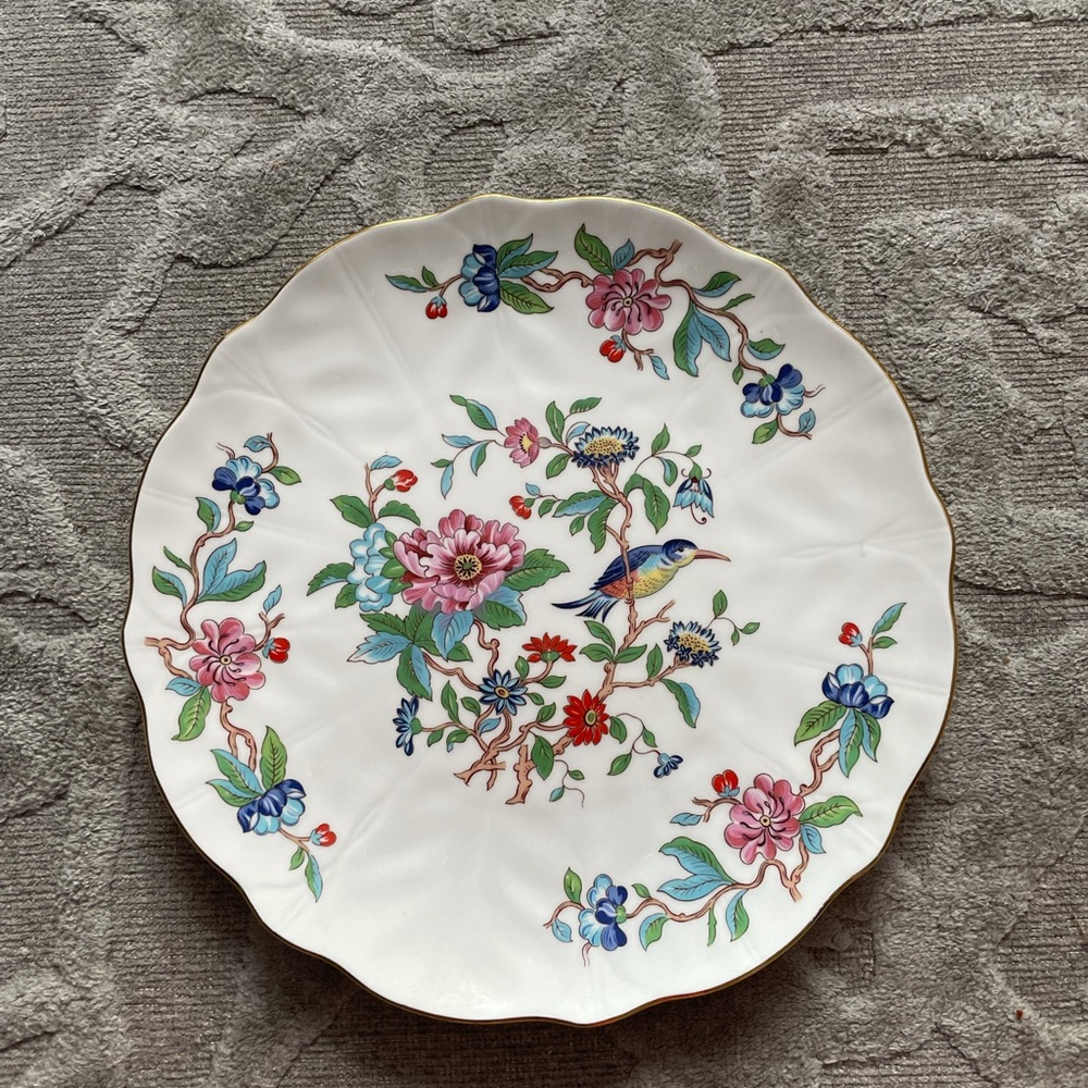 Bone china plate